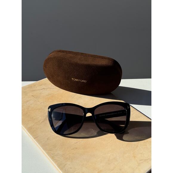 NEW Tom Ford Nora FT0937 Polarized Sunglasses in Black - Picture 8 of 8